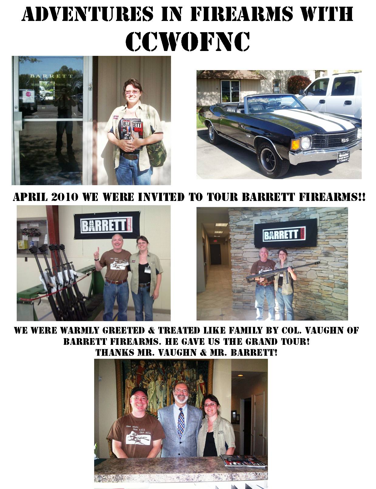 We toured Barrett in 2010!